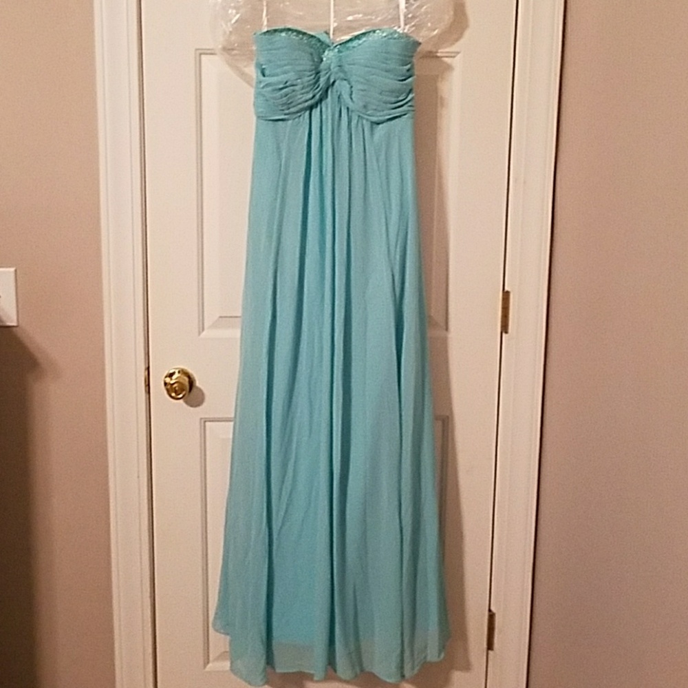 David's Bridal bridesmaid dress in Spa
